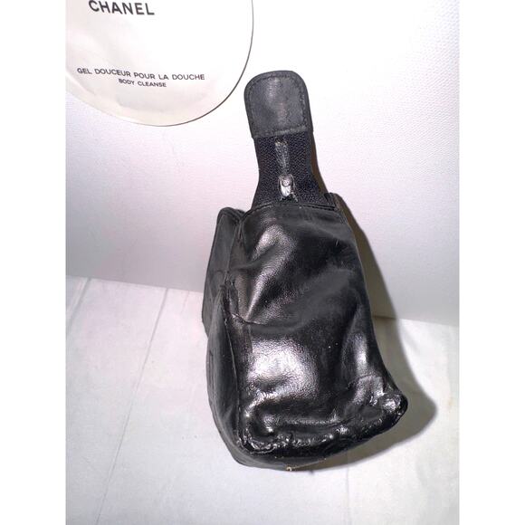 CHANEL CC Logo Long Wallet Black Patent Leather With Authentication Card - Picture 13 of 13